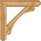 Ekena Millwork Legacy Craftsman Rough Sawn Bracket w/ Offset Brace, Western Red Cedar, 8"W x 40"D x 40"H BKT0806X40X40LEC04RWR - alternate 2